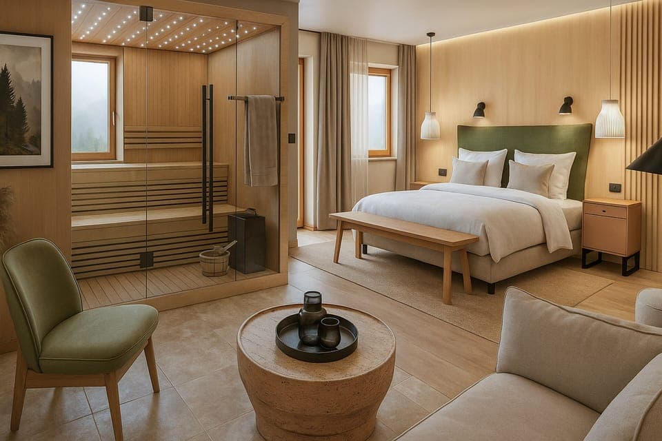 SPA Suite | In-room safe, desk, iron/ironing board, free WiFi