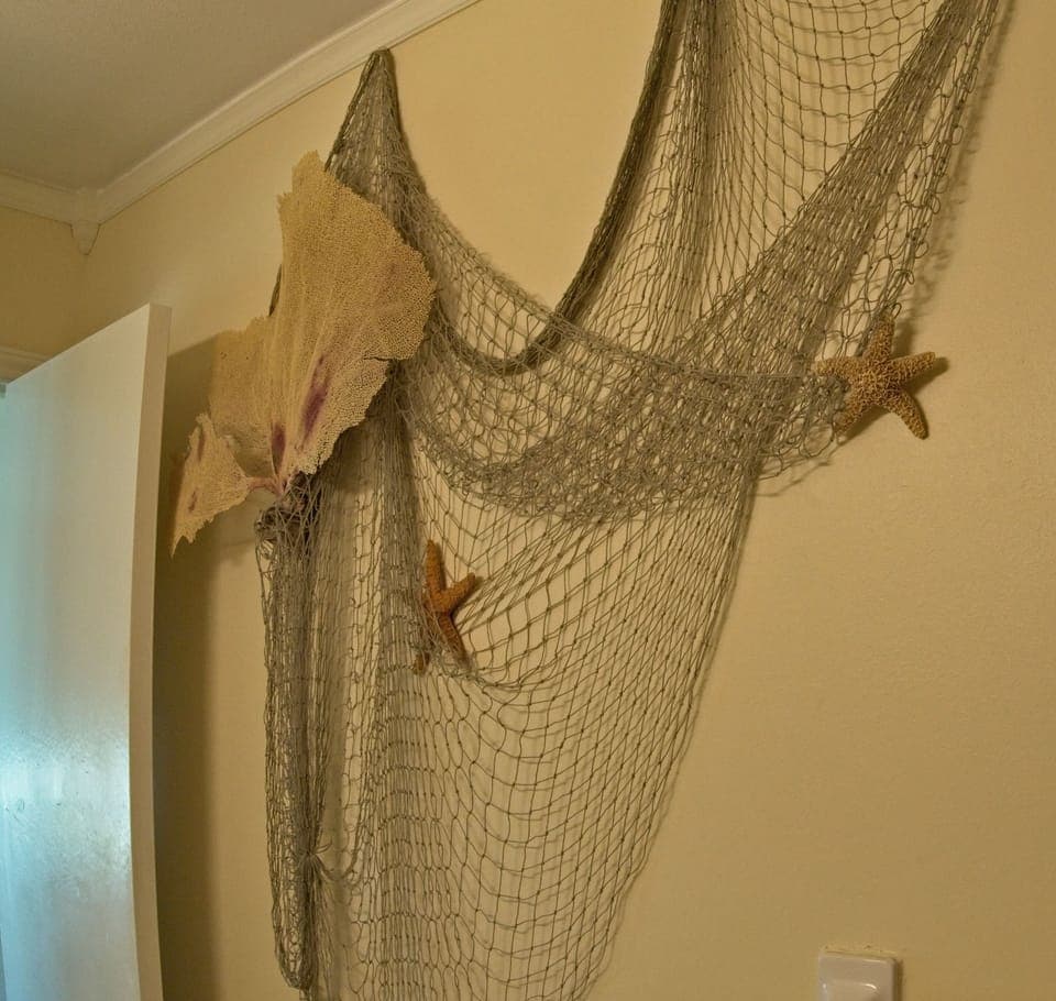 master bathroom reminder your near the beach