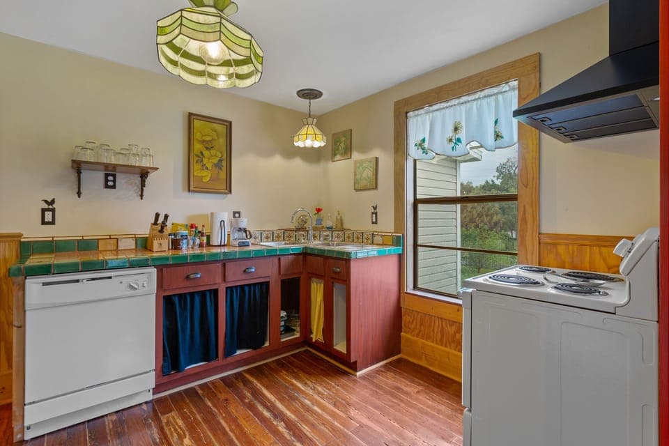 Upstairs Kitchen.