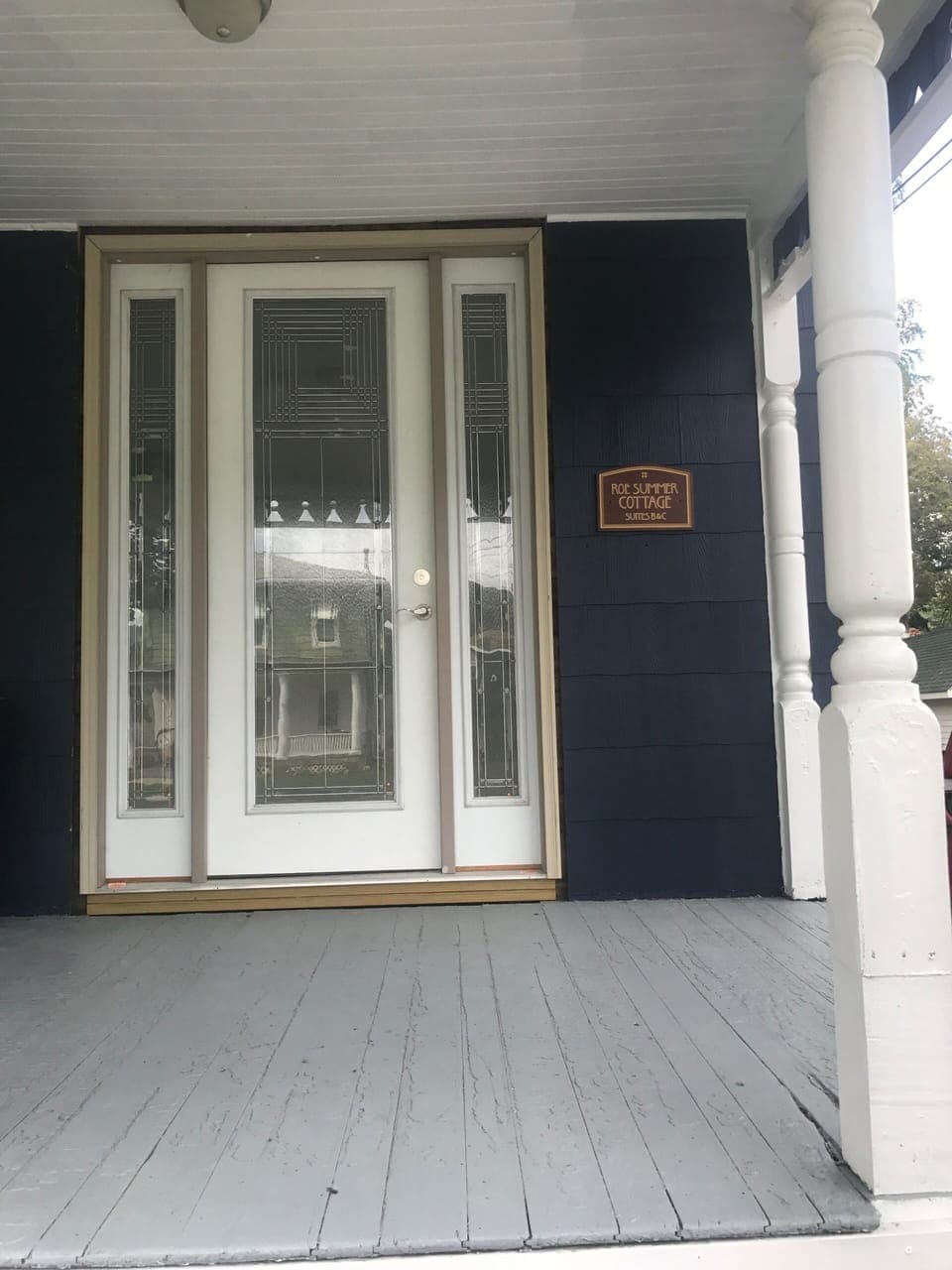 Entrance to Suite C - on 9th Street