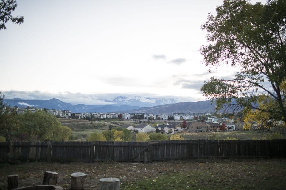 Snow on Pikes Peak