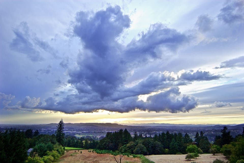 Sunset Views off Master Suite Bedroom Deck