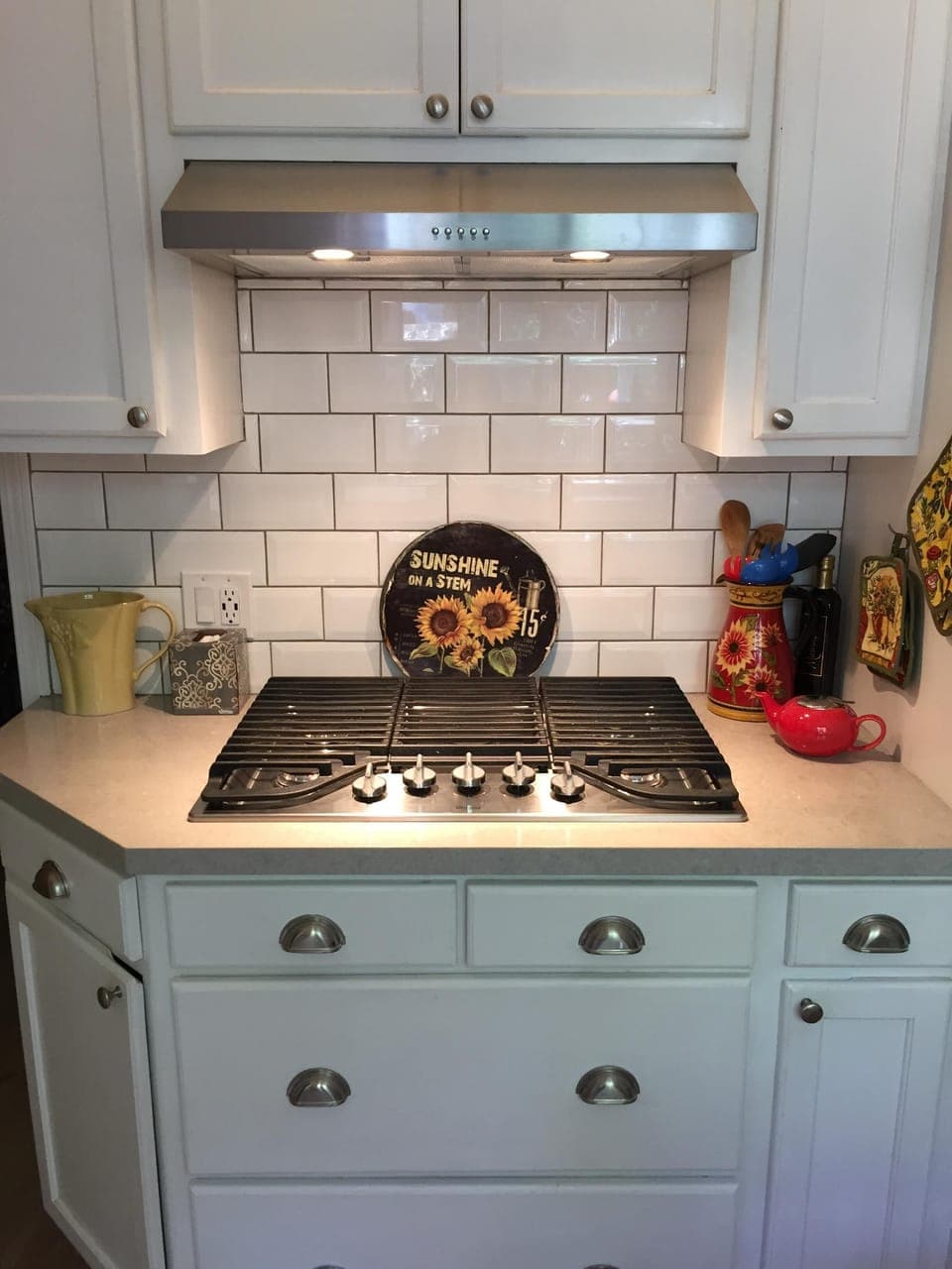 Five Burner Cooktop
