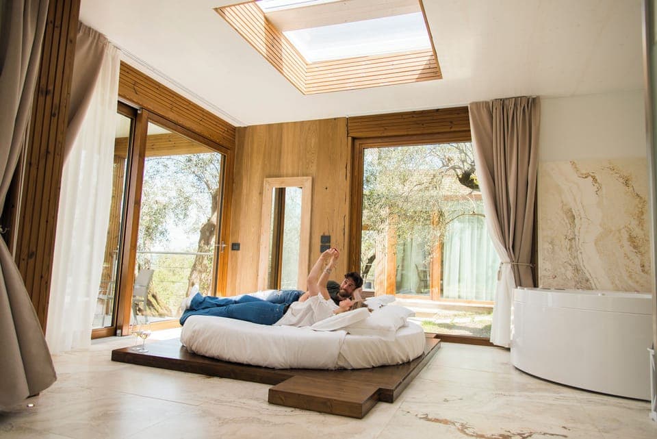 Suite con Idromassaggio | Premium bedding, minibar, in-room safe, desk