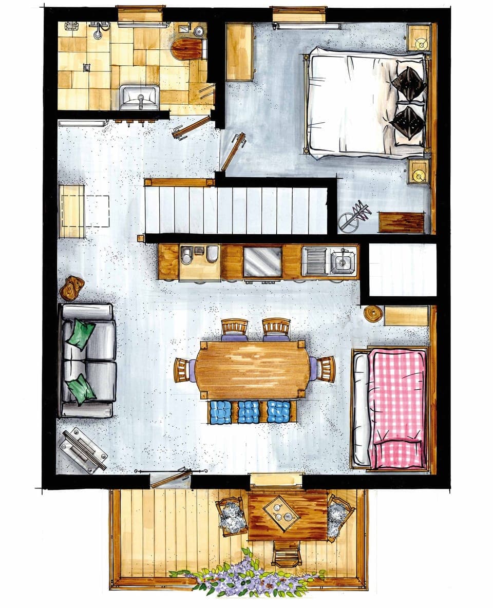 Superior Apartment (with Hochkönig Card) | Floor plan