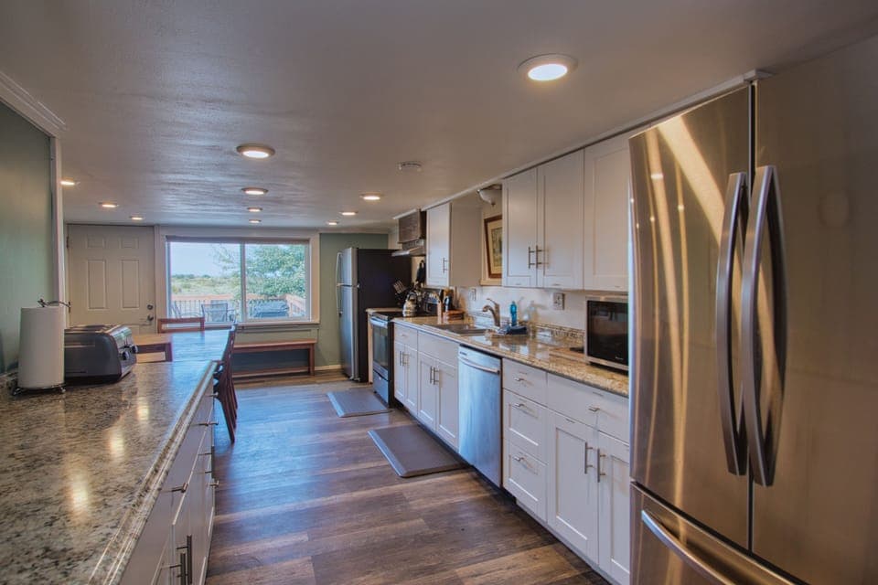 Fully-equipped kitchen for all your cooking needs.