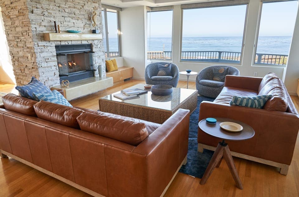 Living room with a view