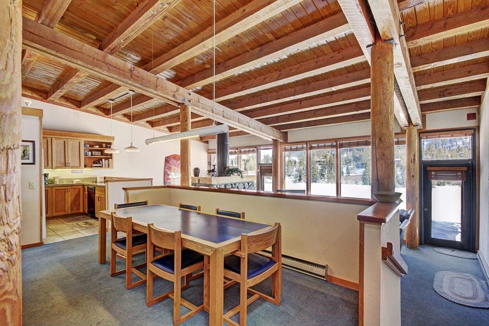 Primary dining area