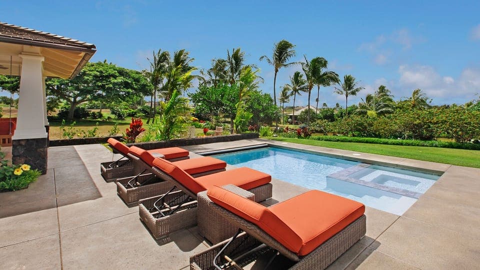Kukuiula Makai Cottage #36 - Pool & View - Parrish Kauai