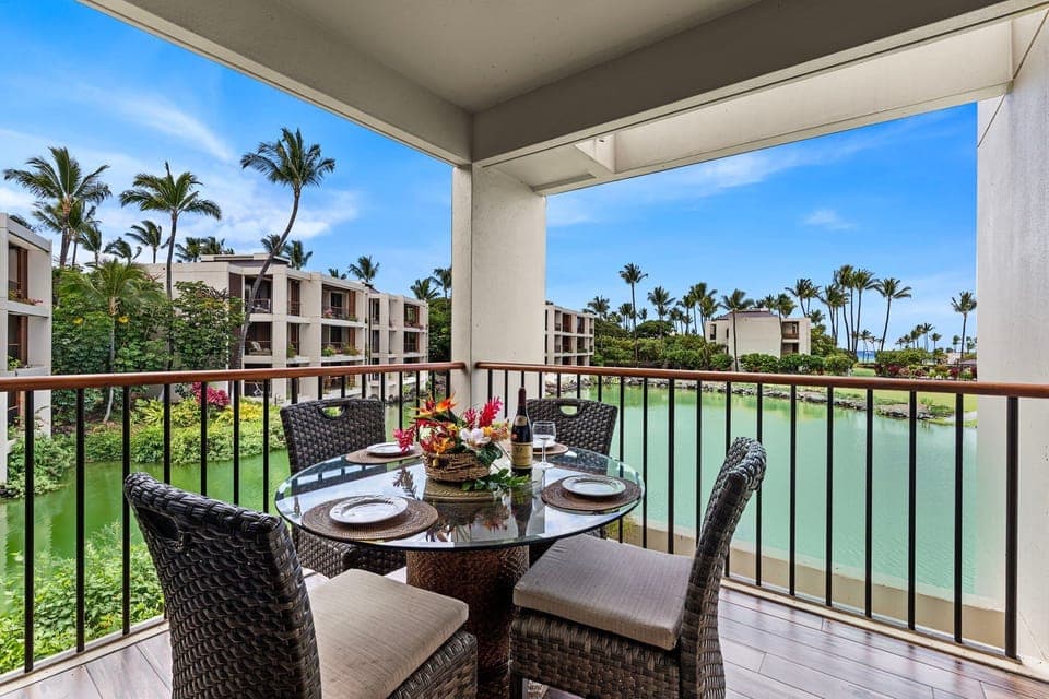 Mauna Lani Terrace D203- Lagoon Views from Your Private Lanai Dining