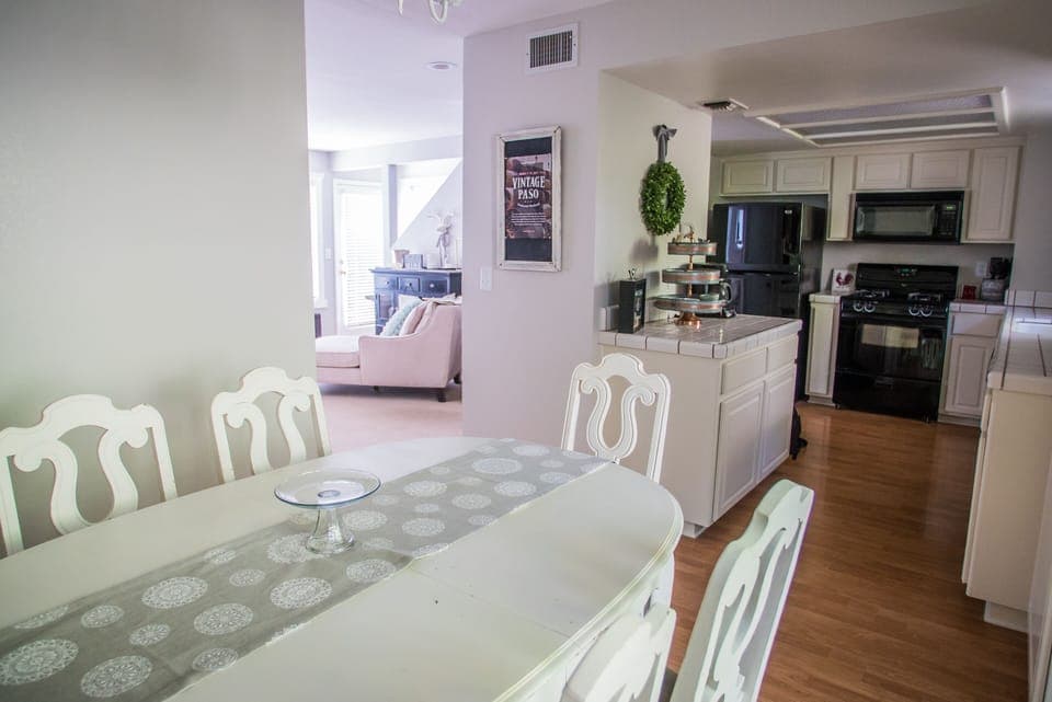 Open Dining and Kitchen Space