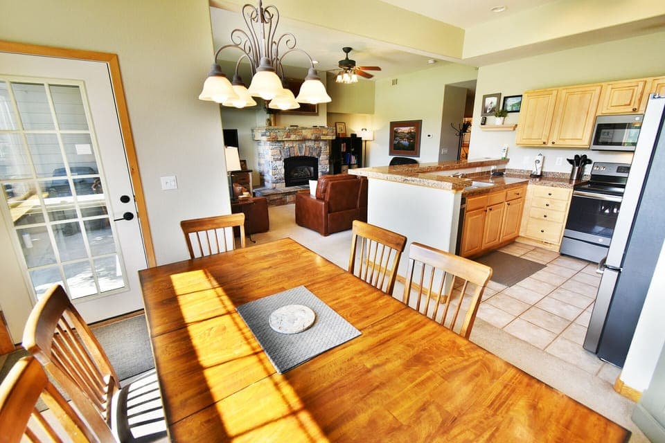 Living Area from Dining Table - Living Area from Dining Table