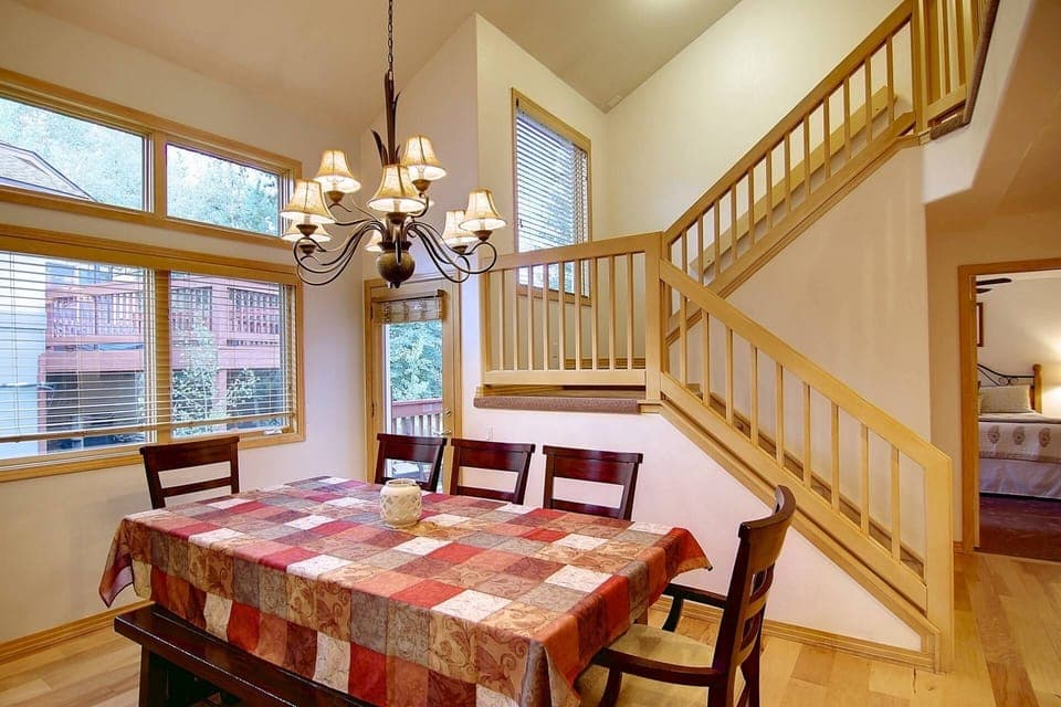 After a meal enjoy a fun family card game at the dining table.