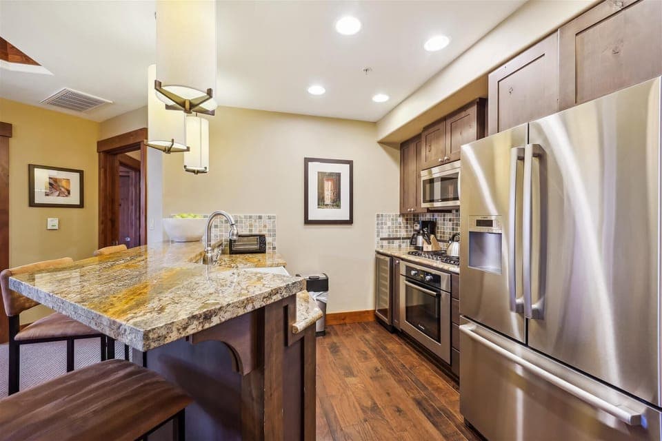 Kitchen - One Ski Hill Place 8307 - Breckenridge Vacation Rental