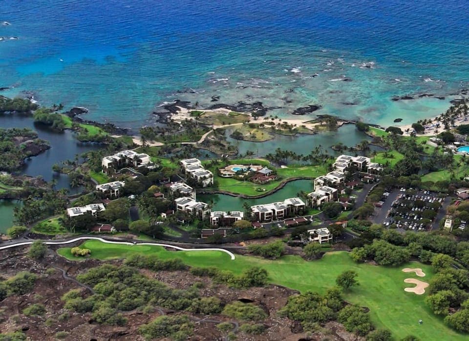 Aerial view of Mauna Lani Terrace