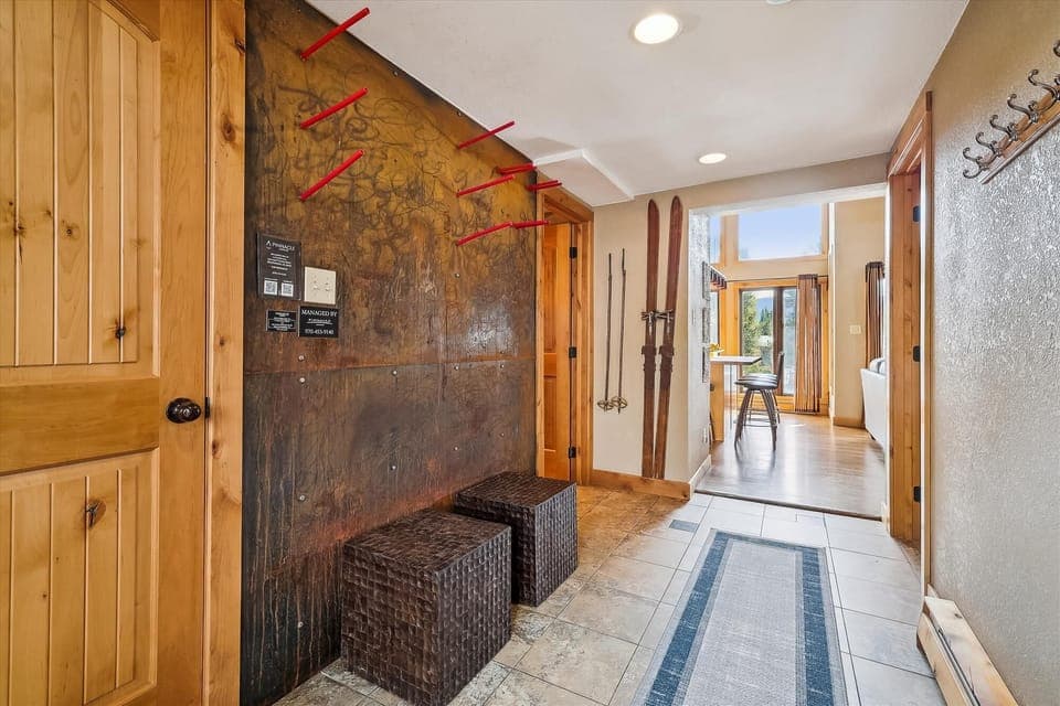 Hallway, 4 O'Clock Lodge A16, Breckenridge Vacation Rental