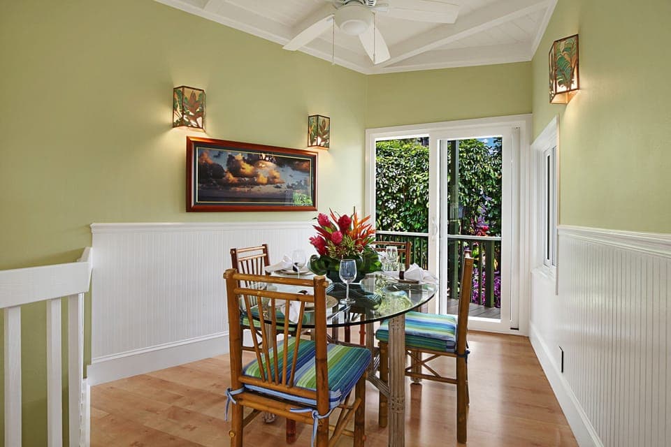 Dine in and enjoy meals with your family