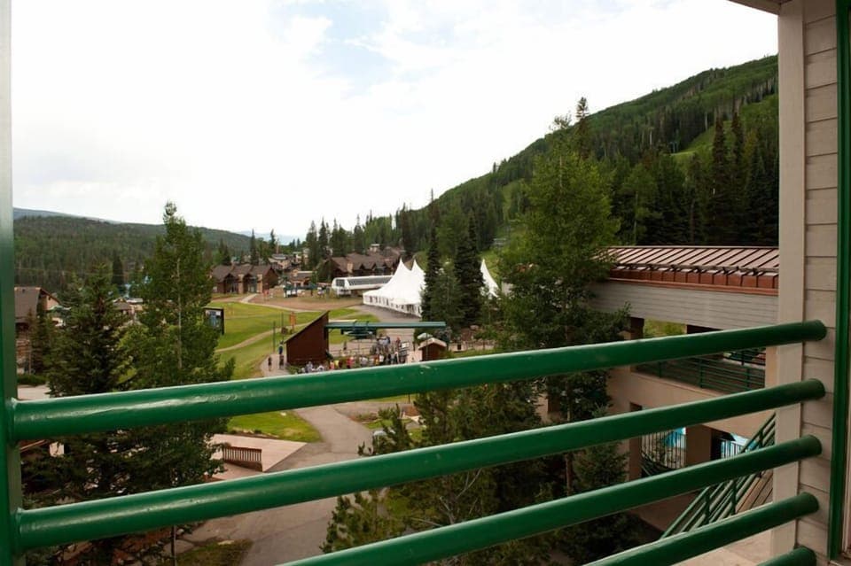 Summer view view of the main base area