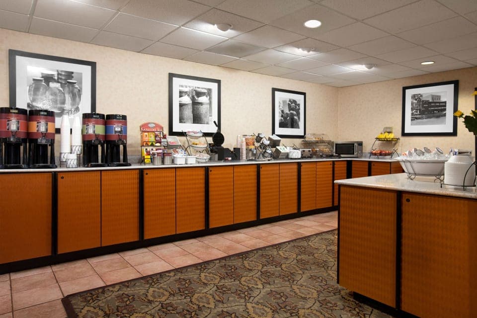 Free daily on-the-go breakfast