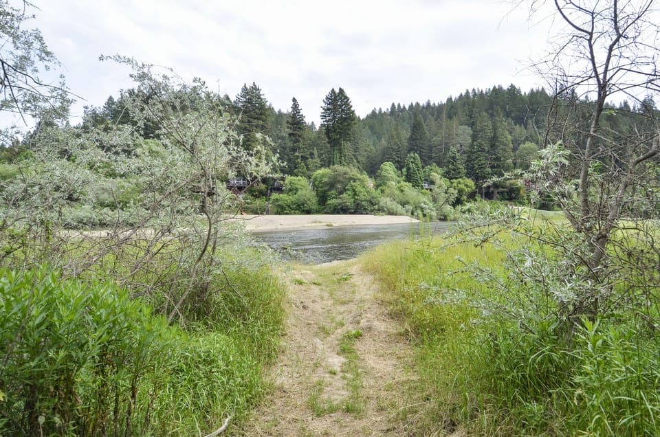 Path to Seasonal River Stairs - Shared by Culture Blend and Contente.