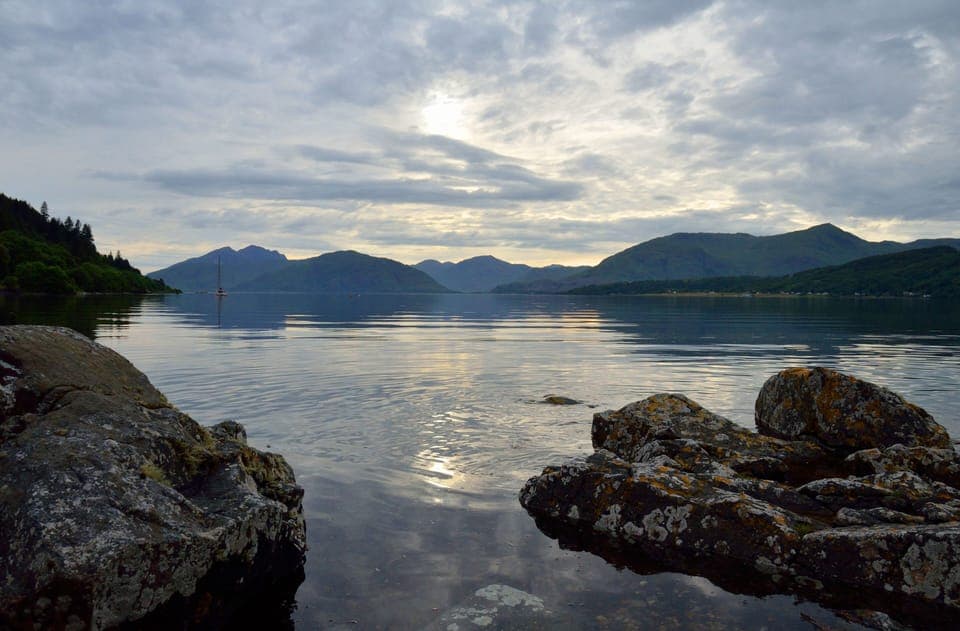 The view from our beach