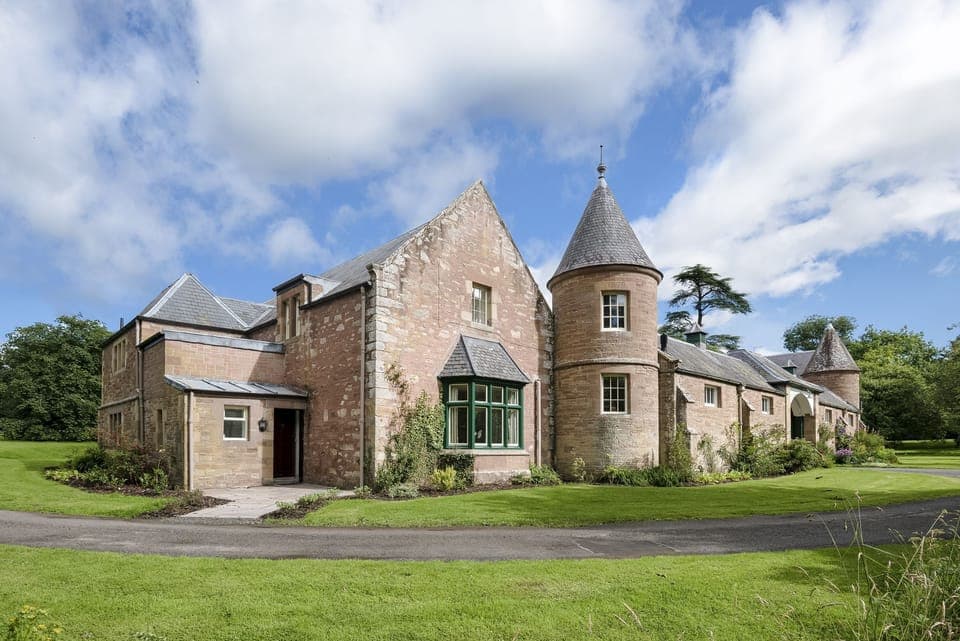 Monteviot Stables West - an external view of the house