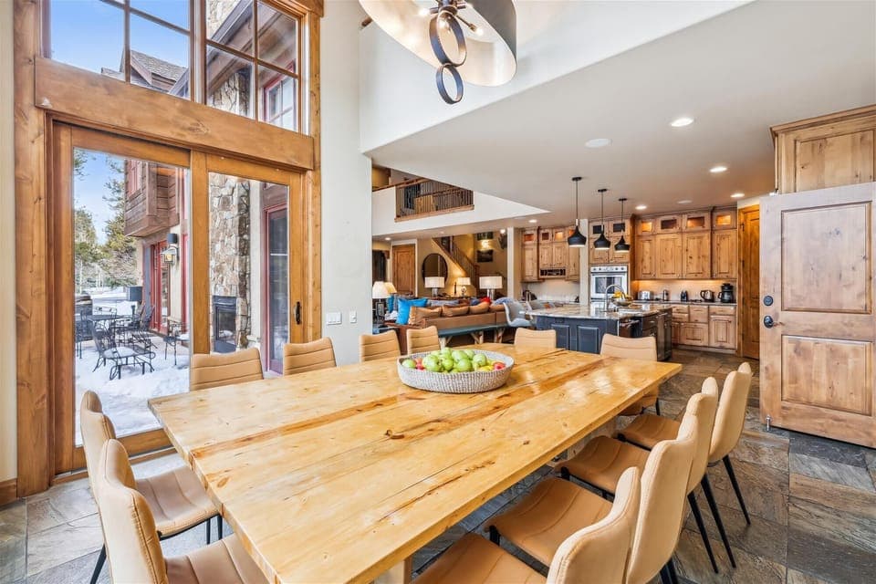 Dining Area, Snow Mansion, Breckenridge Vacation Rental