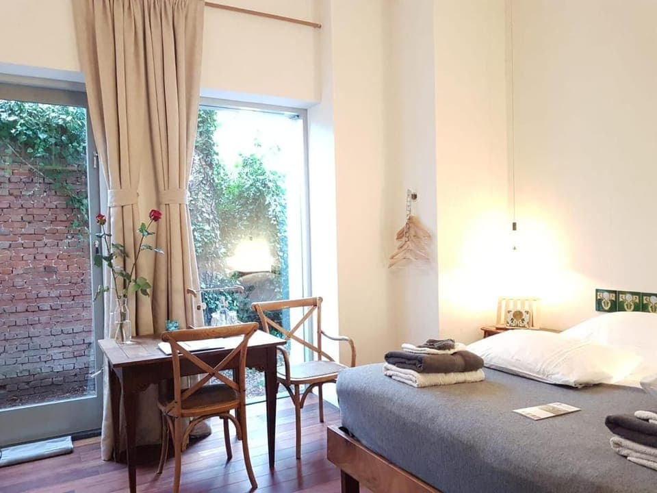 Desk, iron/ironing board, free cribs/infant beds, free WiFi