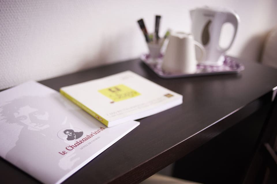 Desk, blackout drapes, free WiFi, bed sheets