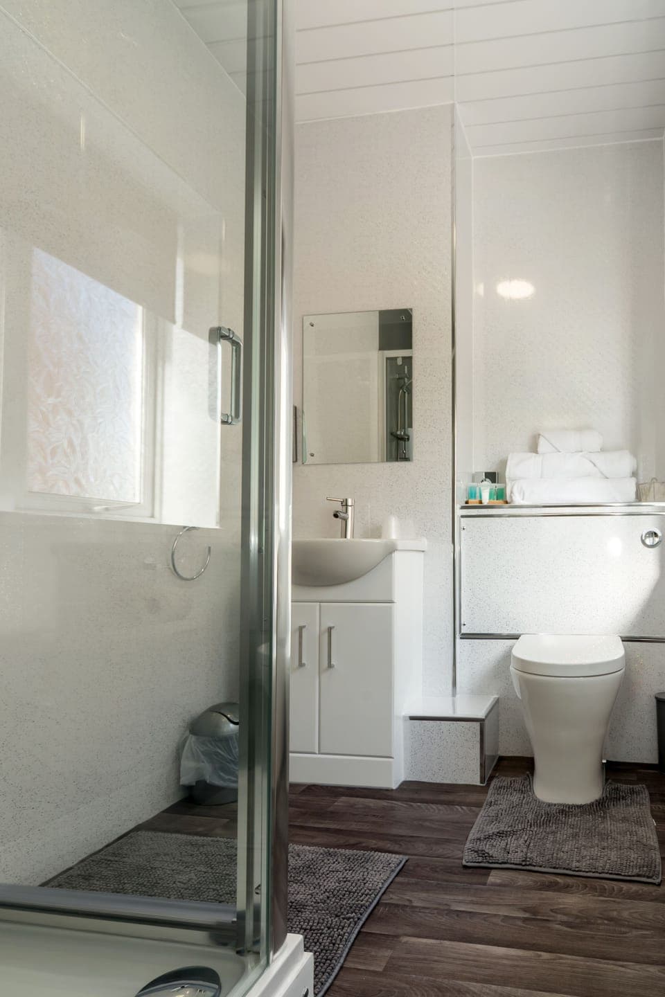 Free toiletries, hair dryer, towels, soap