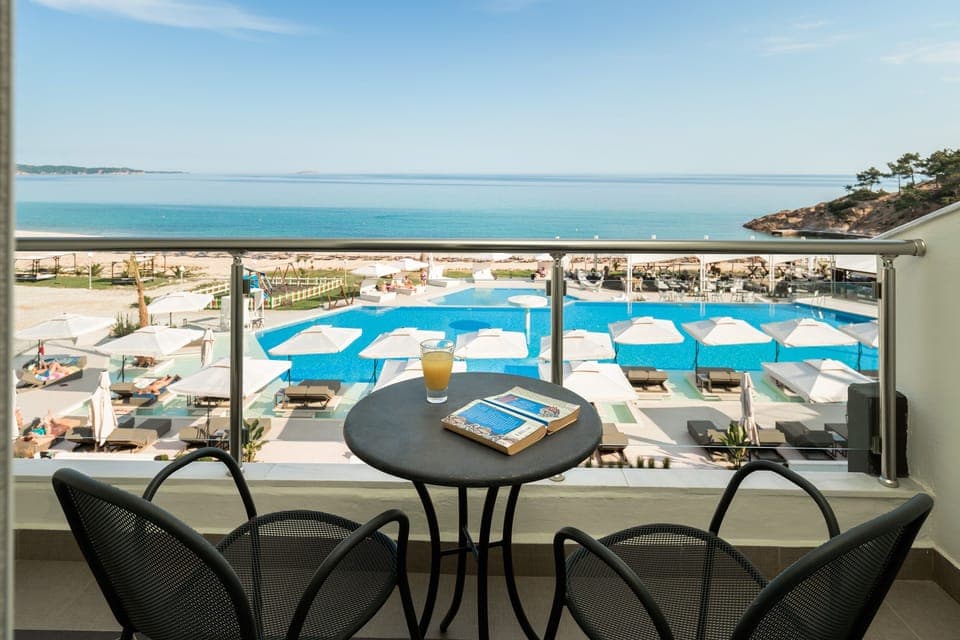 Superior Double Room, Sea View | Terrace/patio