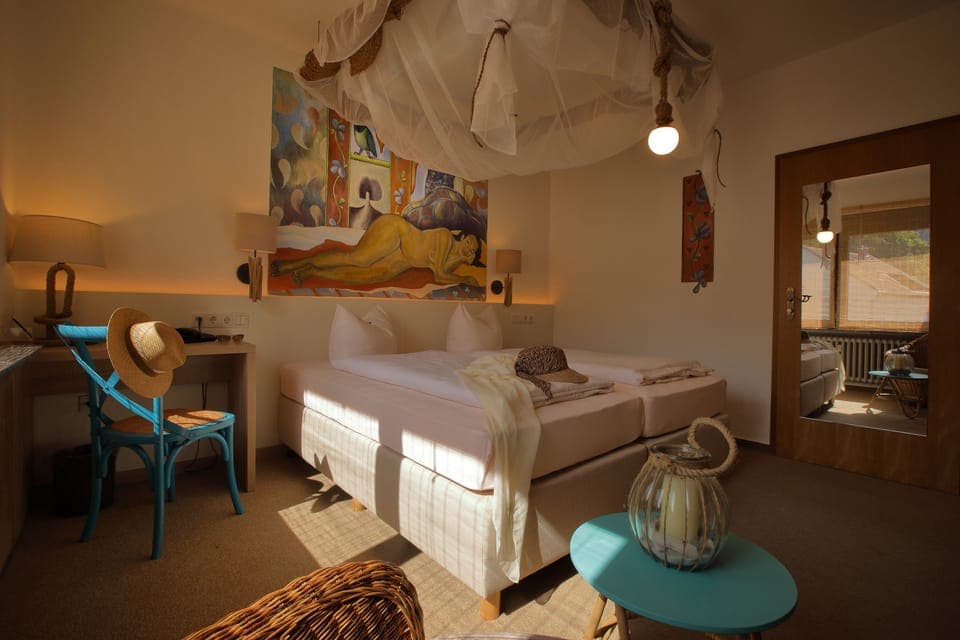 Gallery Double or Twin Room (near water) | Premium bedding, in-room safe, individually decorated