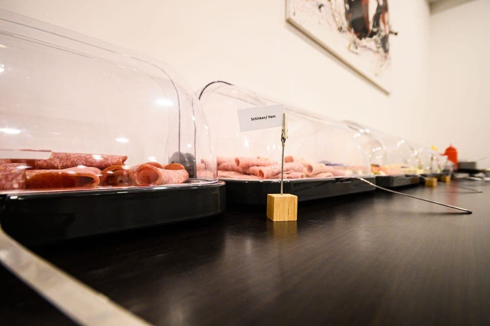 Daily buffet breakfast (EUR 15.00 per person)