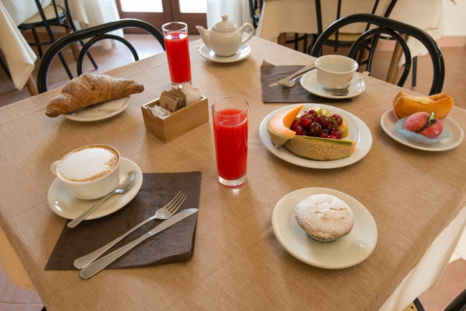 Daily buffet breakfast (EUR 10 per person)