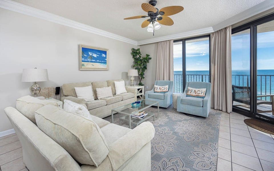 Phoenix X 814, Orange Beach, Alabama, beach front, 3 bedroom condominium on the 8th floor