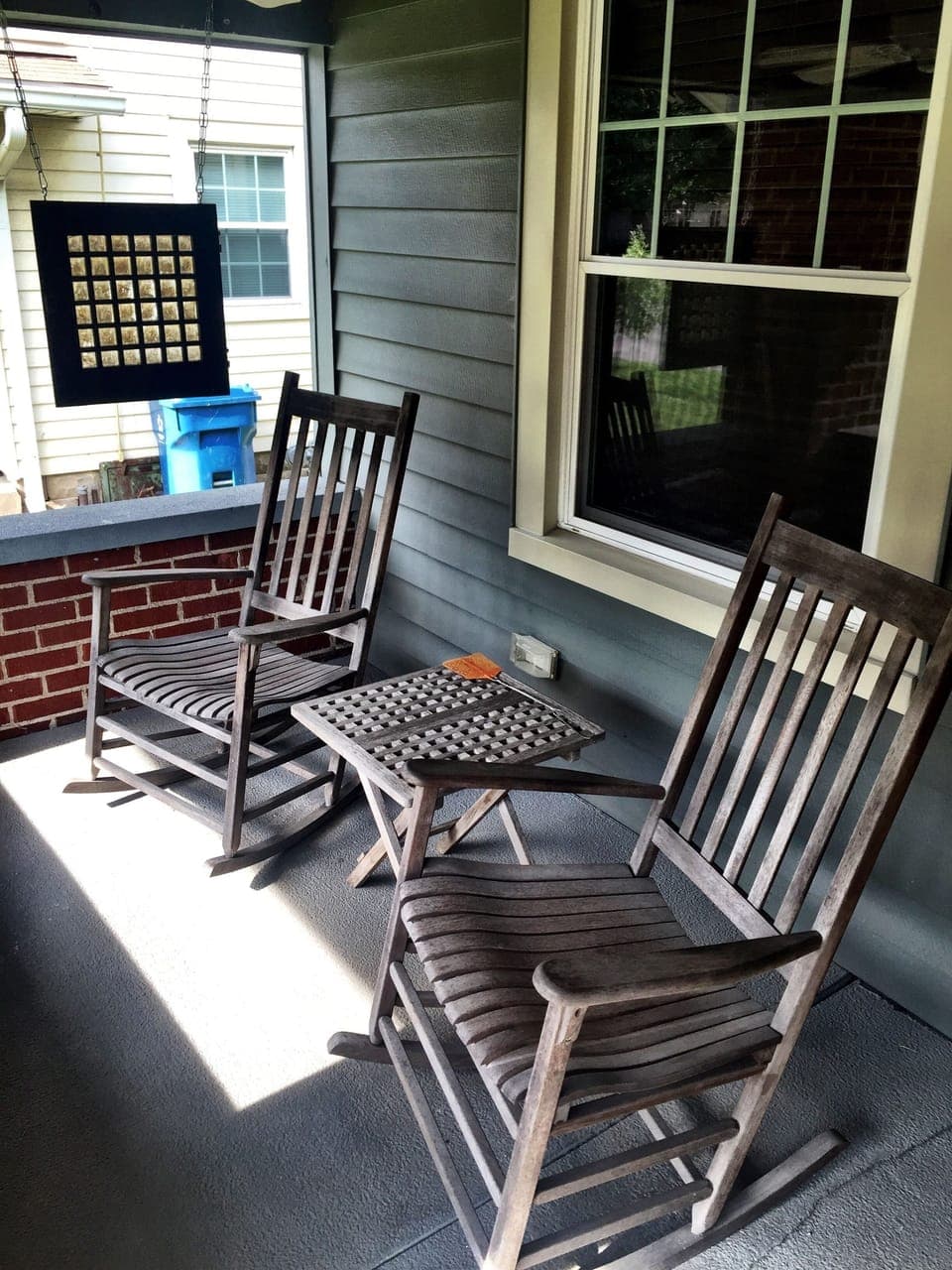 Front porch. 