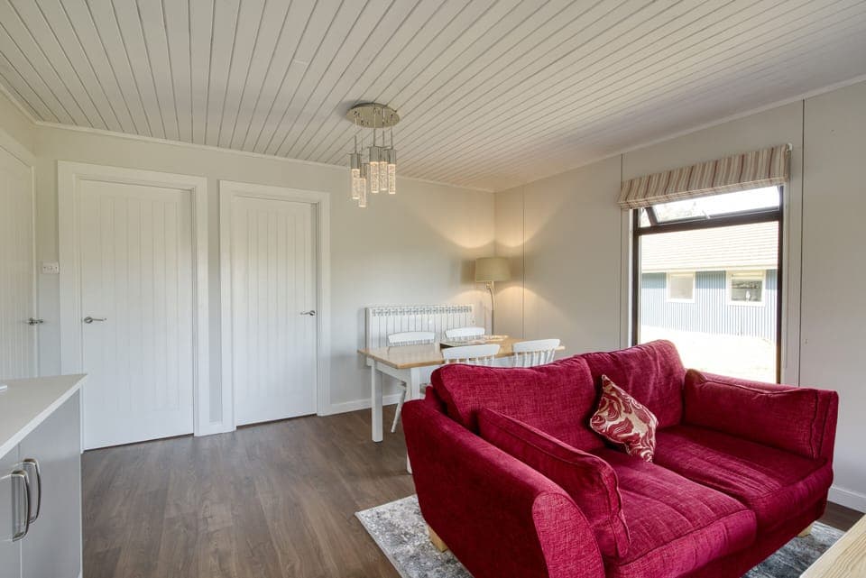 Cabin | Living room | 30-inch TV with digital channels, DVD player