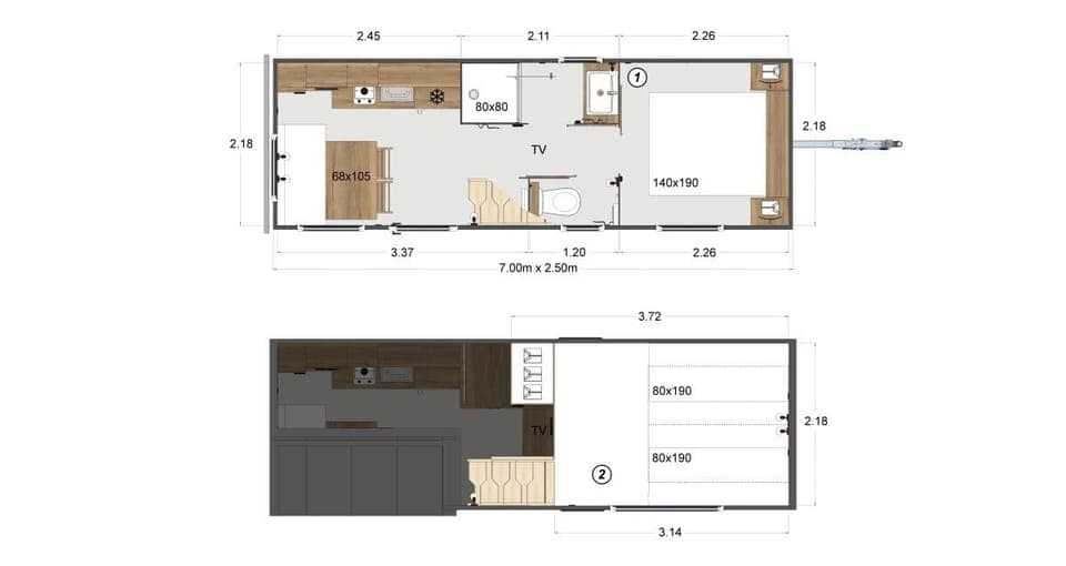 Design Quadruple Room | Down comforters, bed sheets