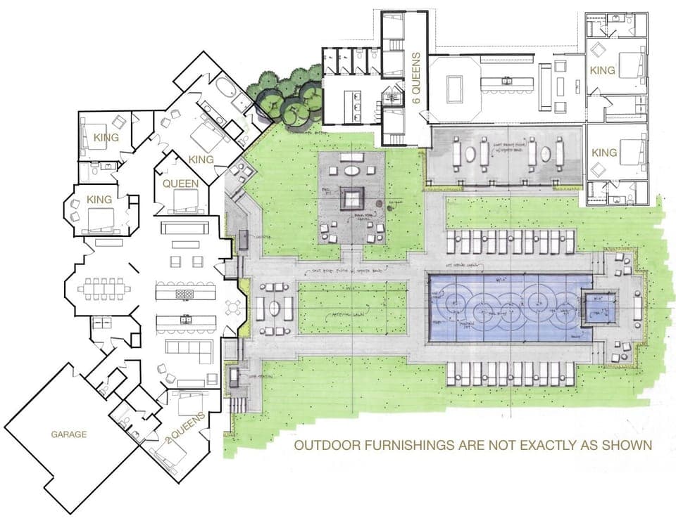 House Schematic - Walker Luxury Vacation Rentals