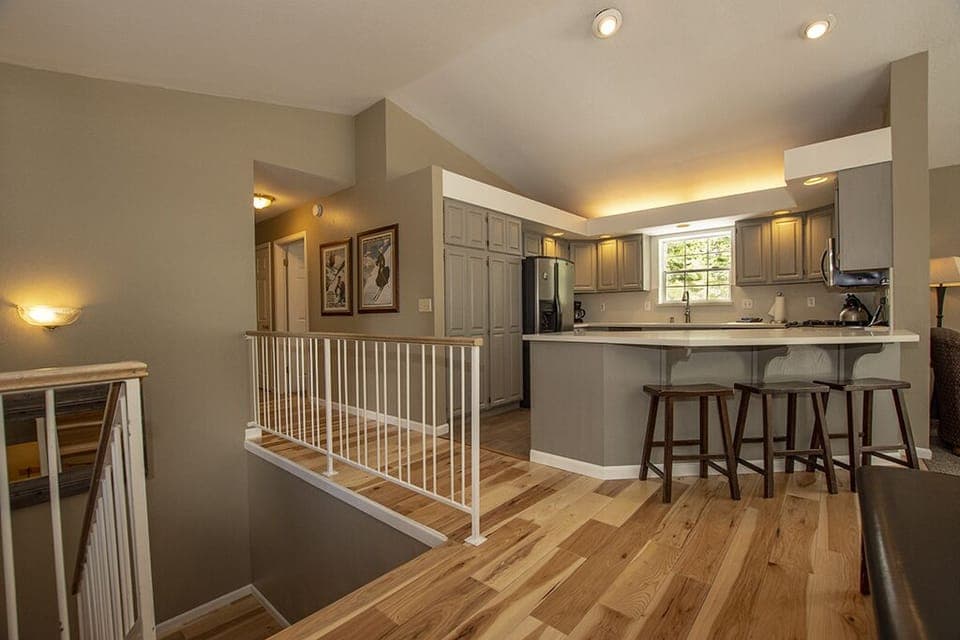 Garrets Kitchen and Stairs