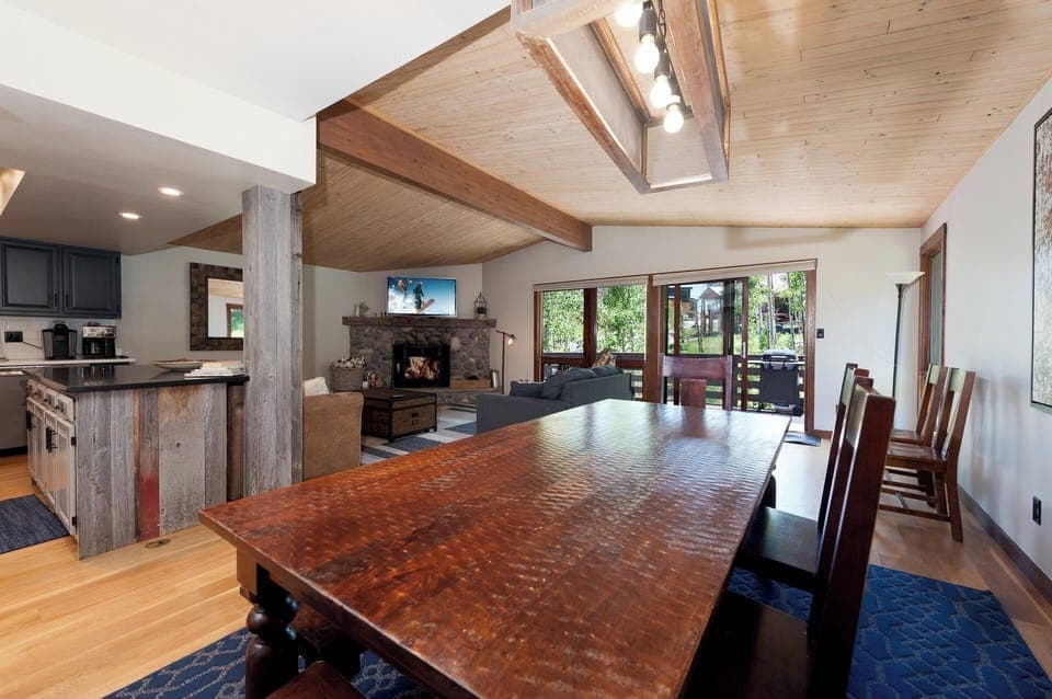 Main Living Space, Dining and Kitchen