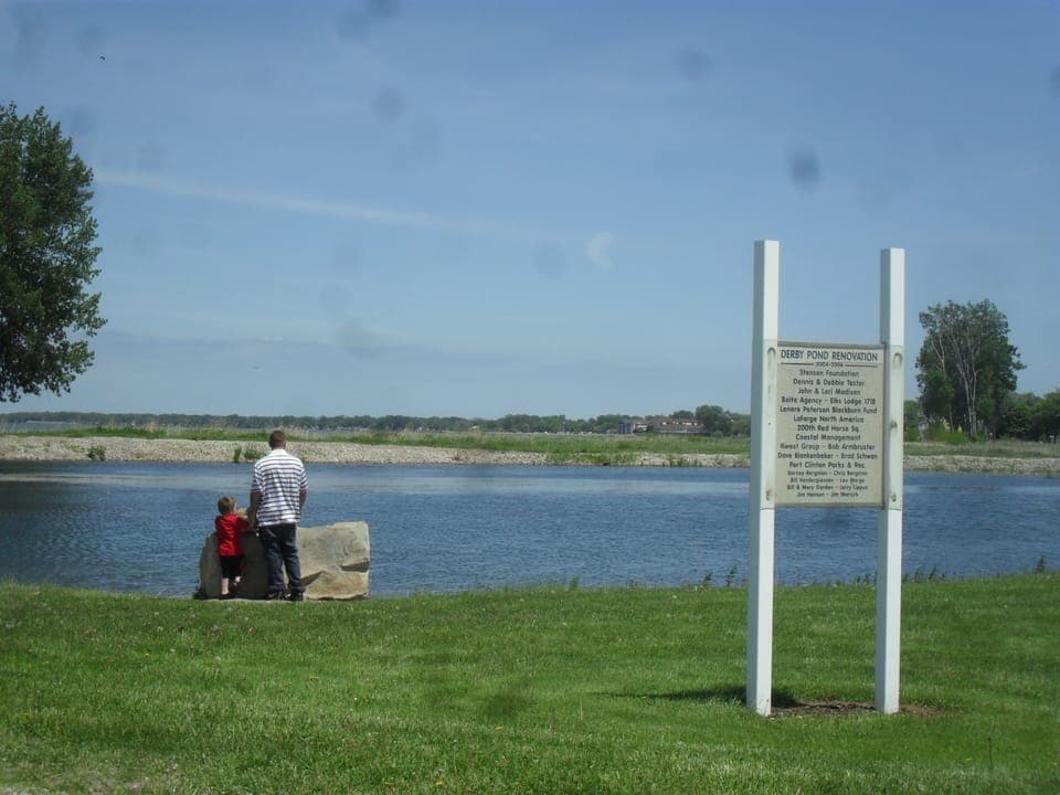 Derby Fishing Pond for kids-4 Blocks away 
