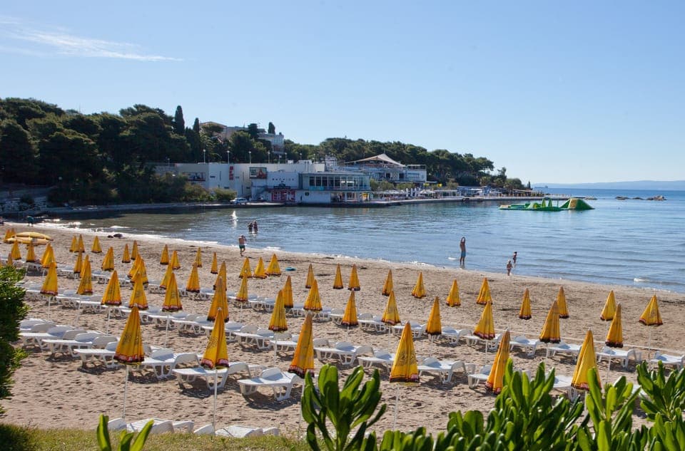 Beach nearby, white sand