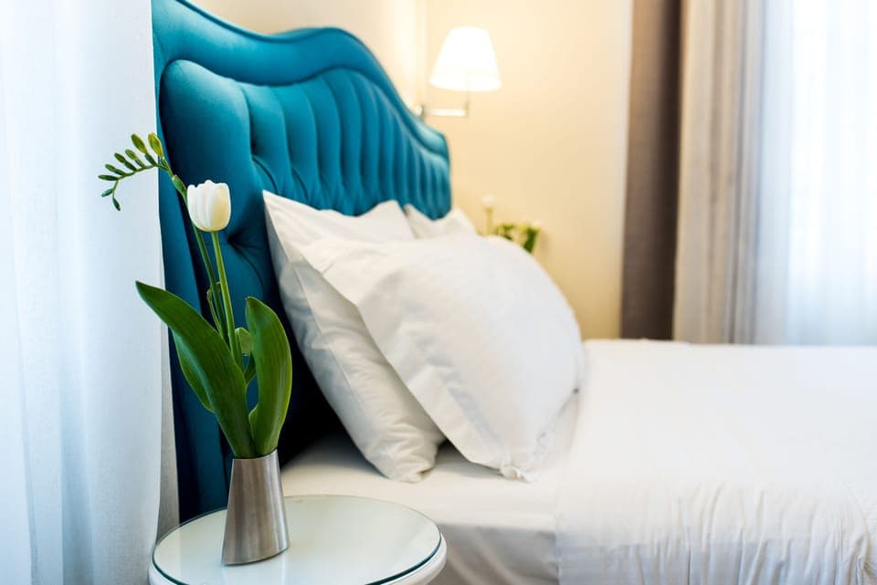 Superior Double Room | Minibar, in-room safe, desk, blackout drapes