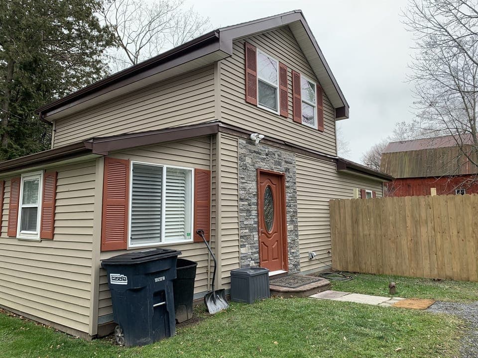 Front of the house