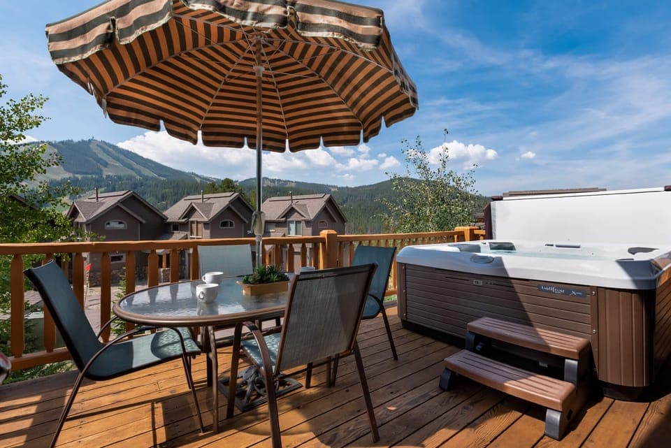 Picture yourself here after a fun day on the trails & slopes