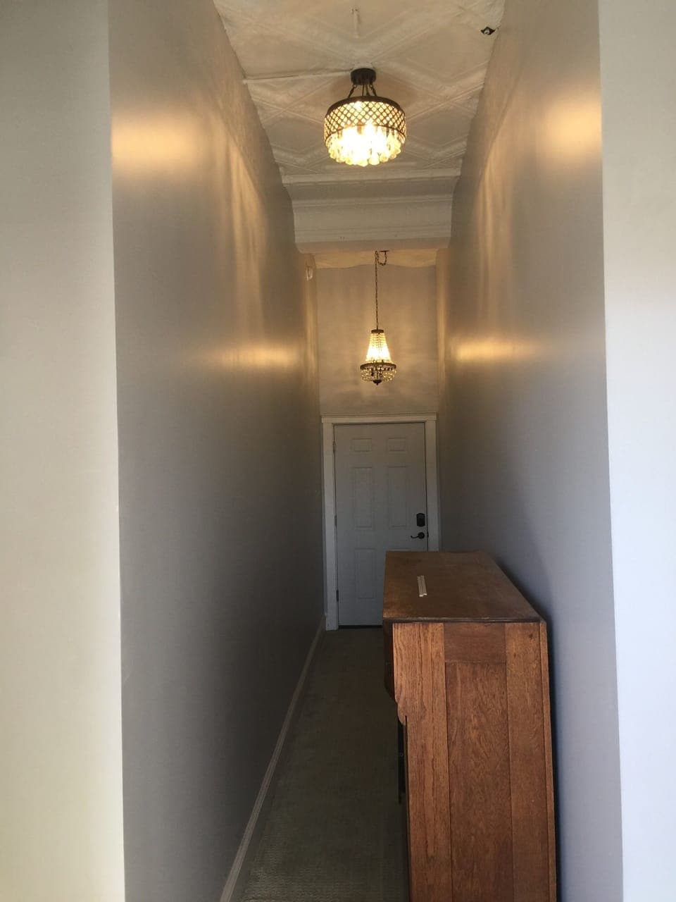 Hall way to boutique and salon!