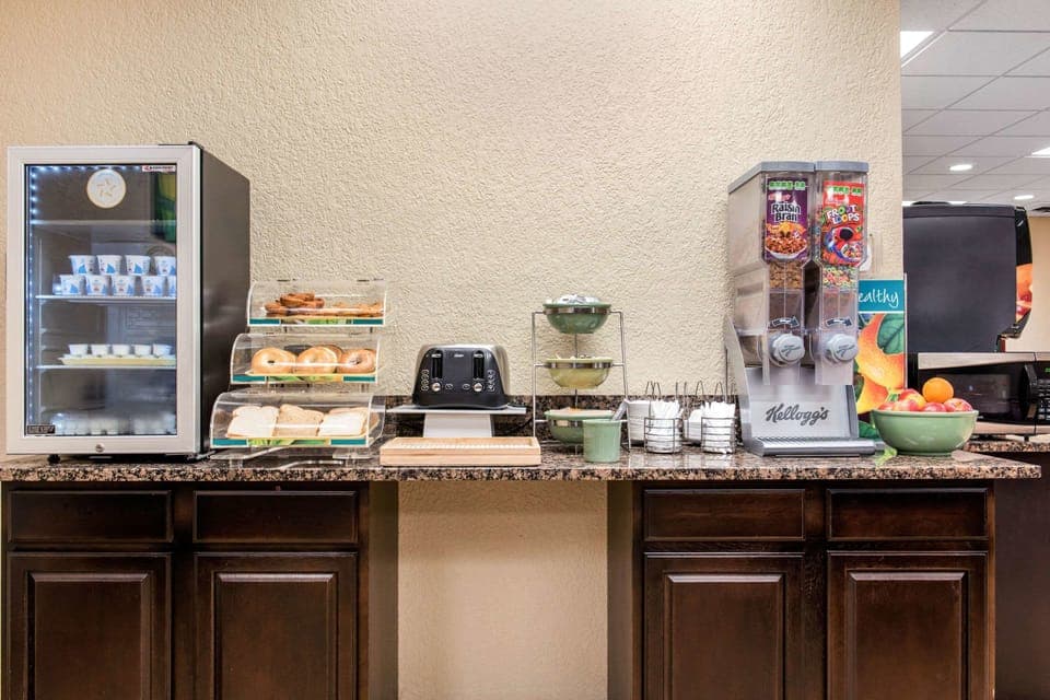 Free buffet breakfast