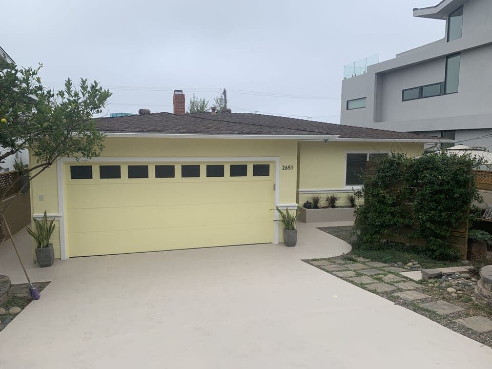 Two car driveway parking