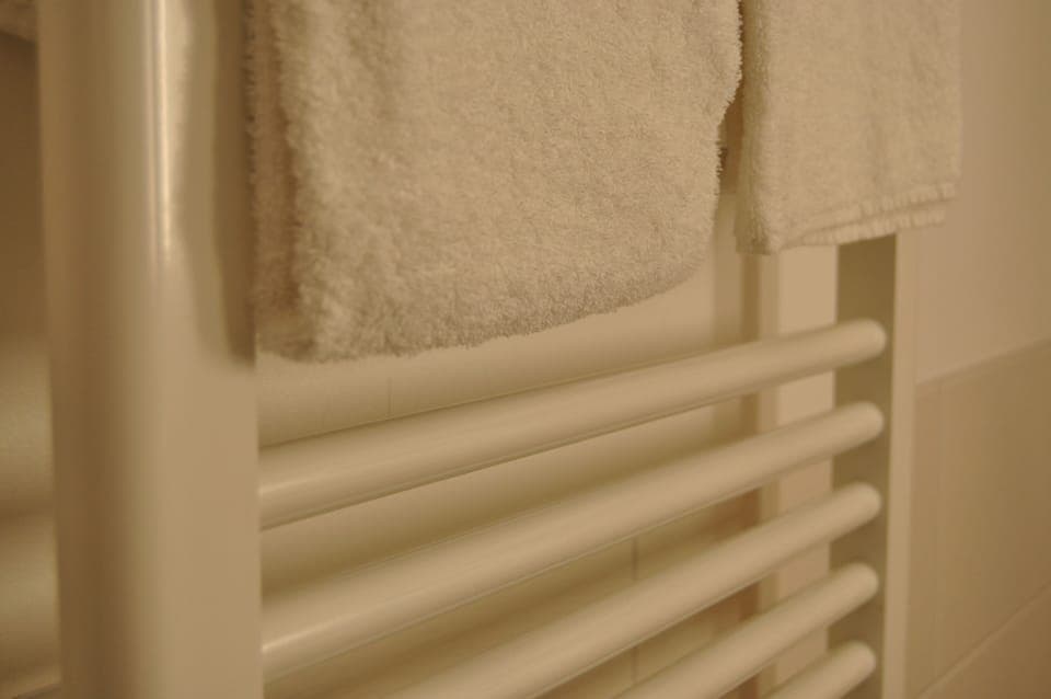 Family Room | Bathroom | Hair dryer, towels, soap, shampoo